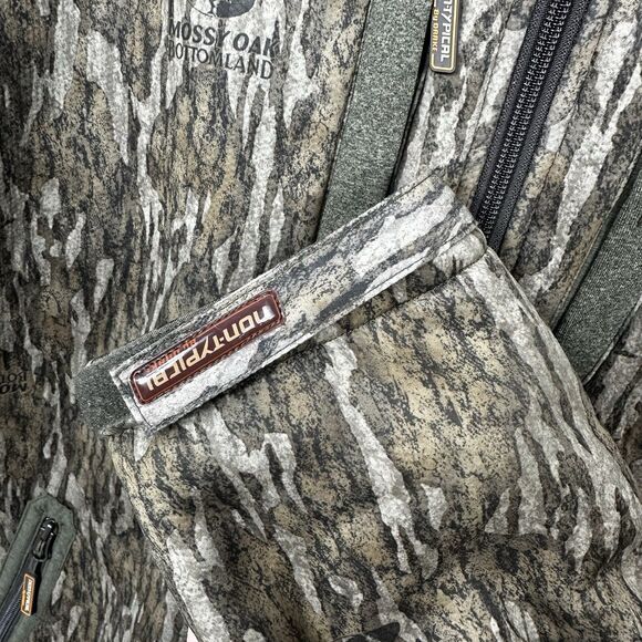 Drake Non-Typical Silencer Full Zip Jacket Mossy Oak Bottomland Mens Size 3XL - Picture 11 of 14